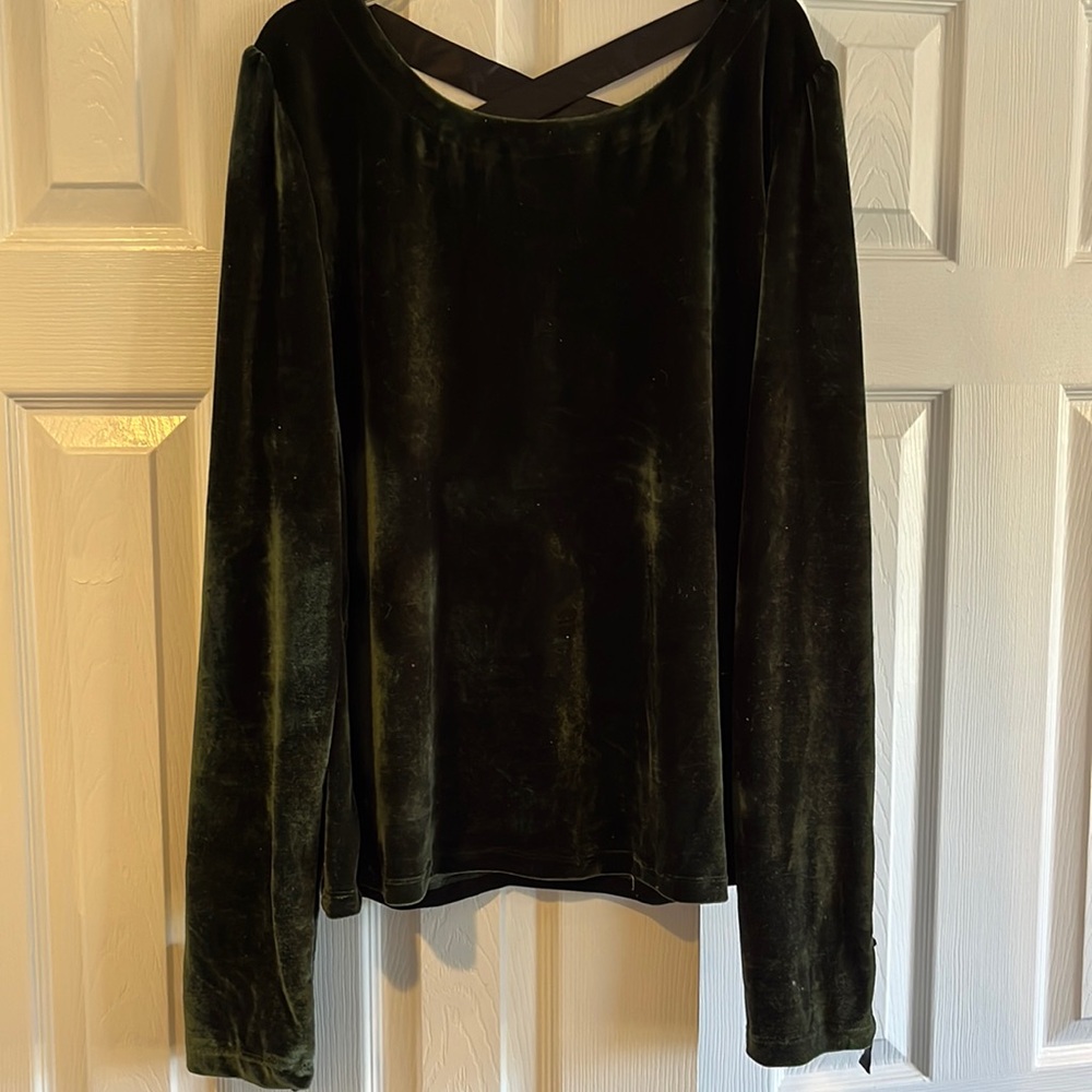 Anthropologie open back top